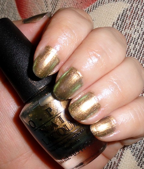 OPI Just Spotted The Lizard Nail Polish 5