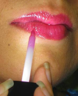 Pink Lip Gloss 7