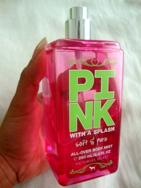 Pink with a splash Body Mist 4