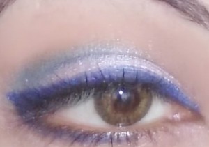 blue and pink eye makeup