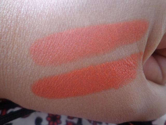 Rimmel Color Show OFF lipstick Tell NO One Swatches (2)