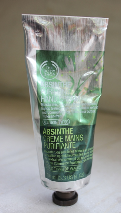 The  Body Shop Absinthe Purifying Hand Cream 