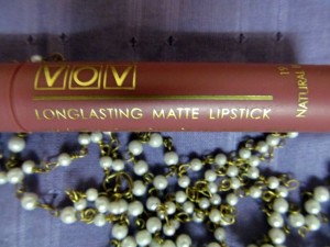 VOV Long Lasting Matte Lipstick #19 Natural Brown (8)