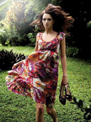 floral-print-dress