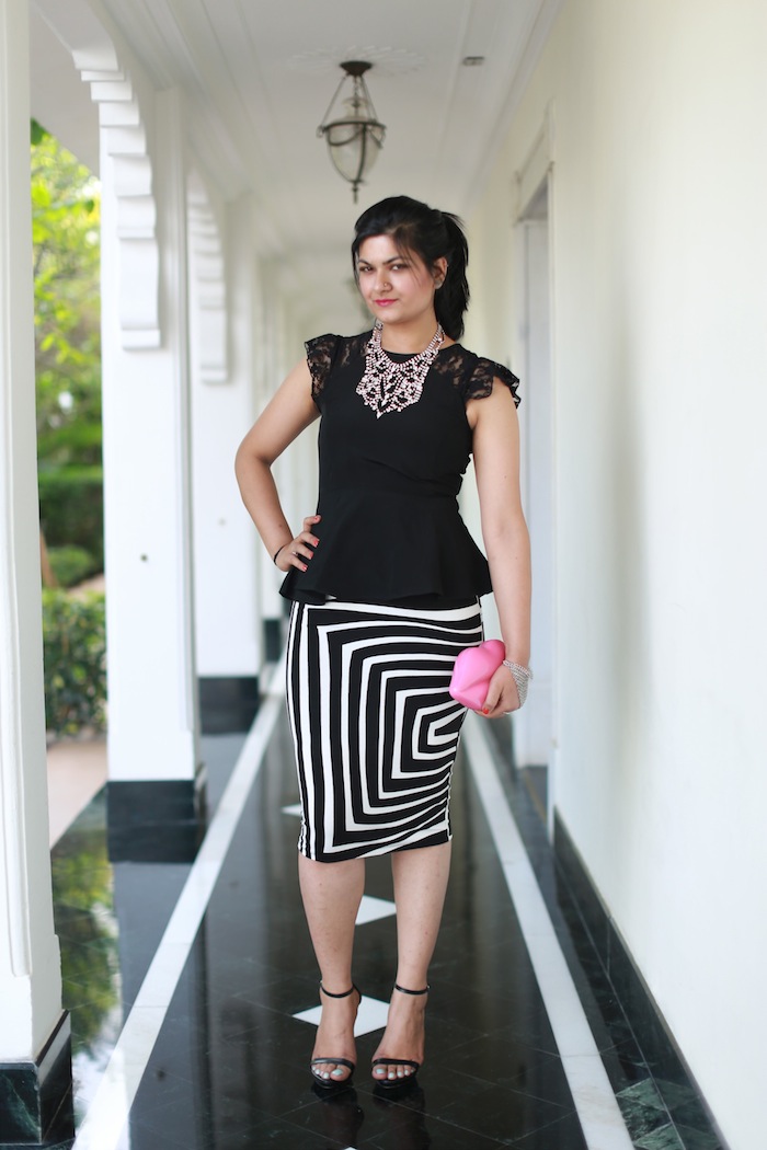 Peplum and a Pencil Skirt  Curves and Confidence