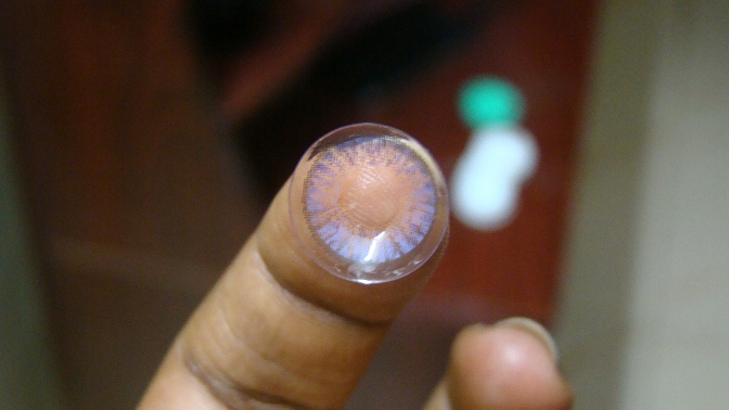 Amethyst contact lens 6