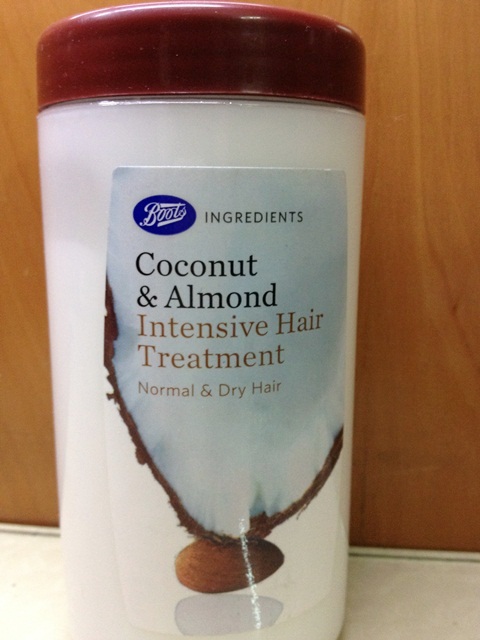 Boots Coconut & Almond Intensive Hair Treatment