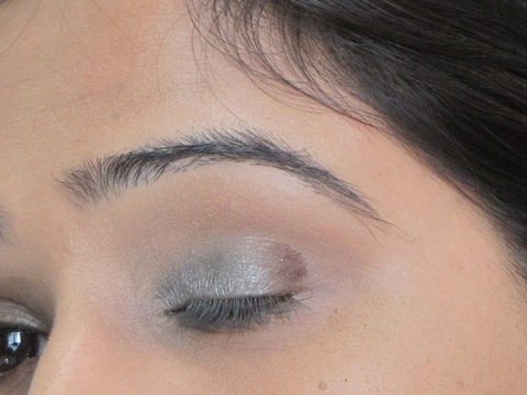 Grey Purple Eye Makeup Look 4