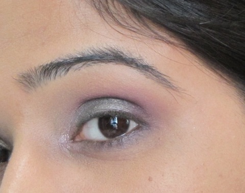 Grey Purple Eye Makeup Look 7