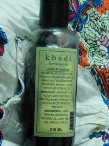 Khadi Herbal Hair Oil Amla and Brahmi