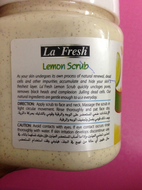 La Fresh Lemon Scrub  (4)
