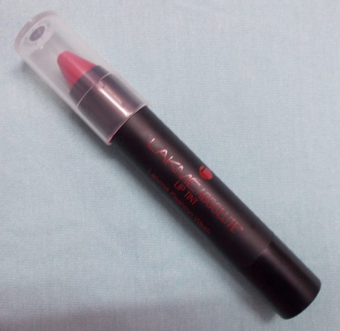Lakme+Absolute+Lip+Tint+in+Plum+Rush+Review