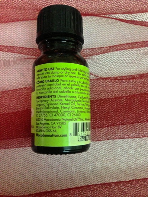 Macadamia oil 2