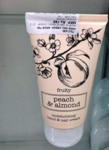 Marks&Spencer Peach and Almond Hand & Nail Cream