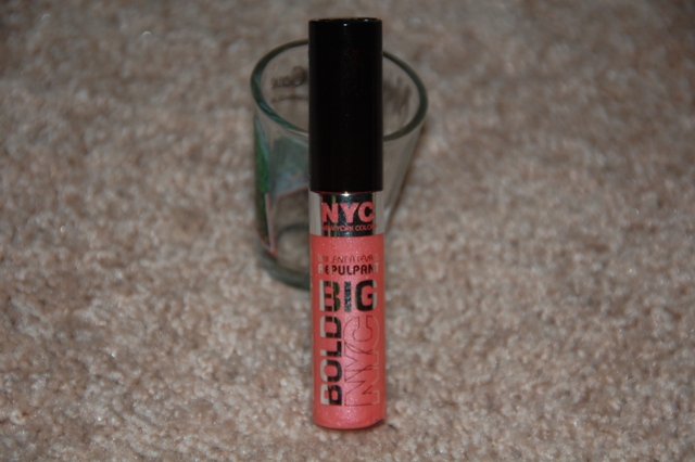 NYC Big Bold Plumping Lip Gloss- Pleasantly Plump Pink  (7)