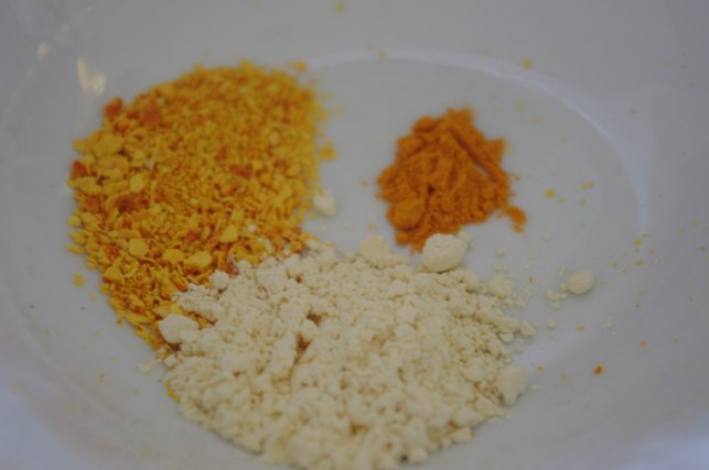 Orange peel powder turmeric