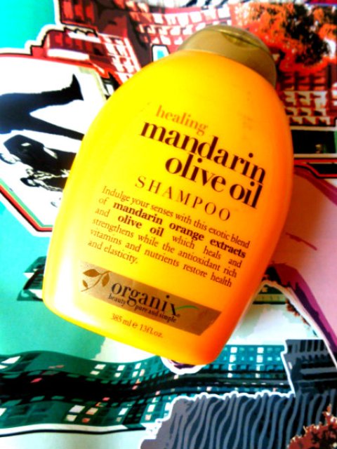 Organix Healing Mandarin OliveOil Shampoo