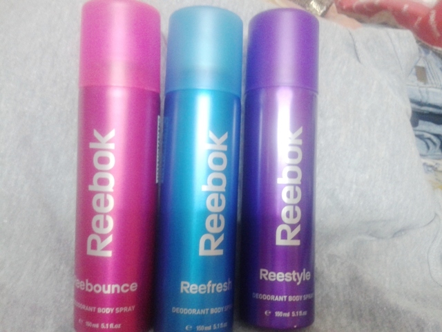 Reebok Body Spray Rebounce, Refresh, Restyle (7)
