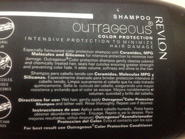 Revlon Outrageous Color Protection Shampoo