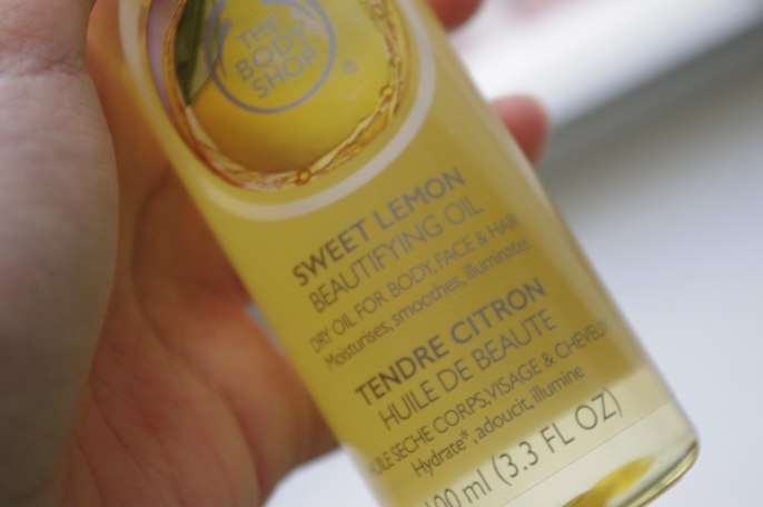 TBS Sweet Lemon Beautifying Oil 4