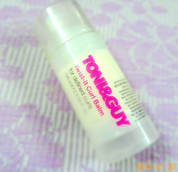 Toni+and+Guy+Twist+It+Curl+Balm+Review