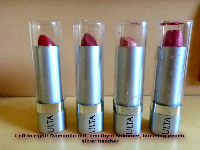 Ulta Lipsticks Collection