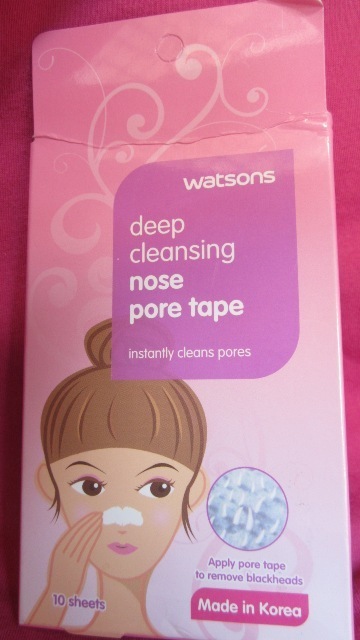 Watsons Deep Cleansing Nose Pore Tape