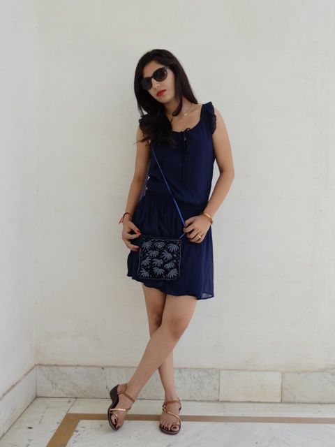 Zara Blue Dress 2