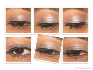 gray eye makeup