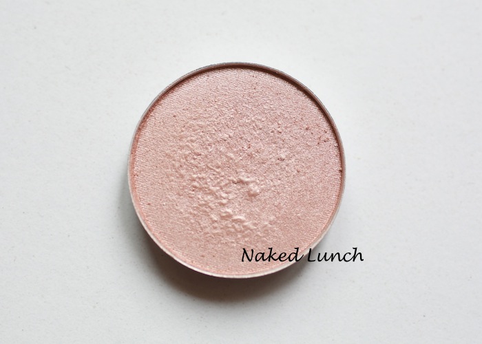 MAc naked lunch eyeshadow review