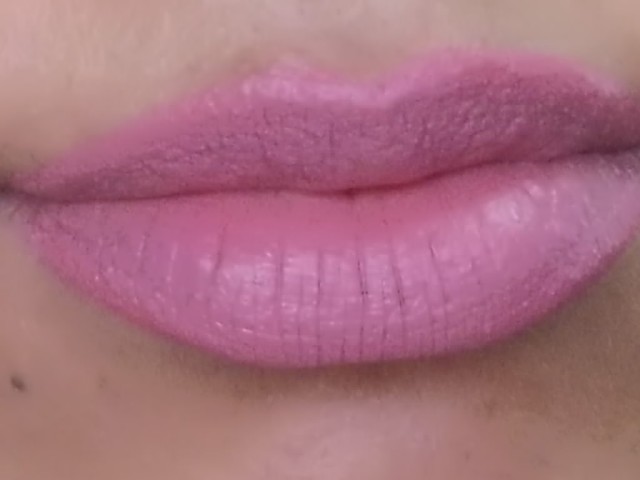 milky pink lipstick