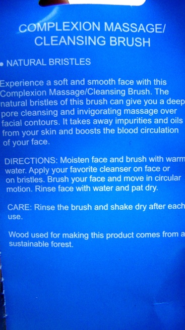Basicare Complexion Massage Cleansing Brush 3
