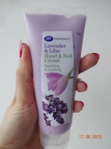 Boots Lavender and Lilac Hand and Nail cream