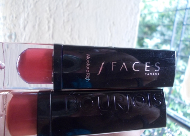 Bourjois and faces lipstick