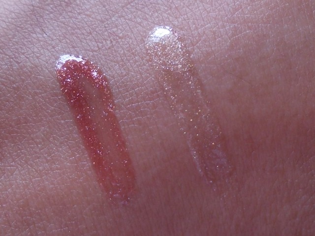 Colorbar True Shine Lip Gloss After Glow, starlit swatches