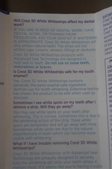 Crest 3D Whitestrips Dental Whitening Kit 5