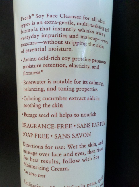 Fresh Soy Face Cleanser 3