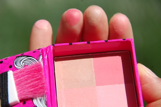 Hard Candy Fox in a Rox Blush- Spicy & Sweet Swatches