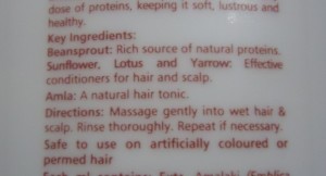 Himalaya Herbals Protein Shampoo Softness and Shine (2)