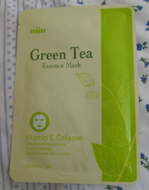 Konad+Niju+Green+Tea+Essence+Face+Mask+Review