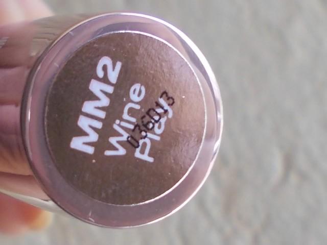 Lakme 9 to 5 lip color Wine Play (2)