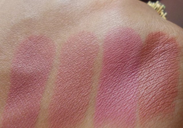 Lakme 9 to 5 lip color swatches