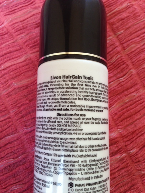 Livon Hair Gain Tonic Stop Hair Fall  Complete Review uses  Side effects  with science  YouTube