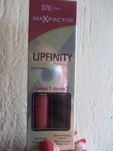 Maxfactor lipfinity lip color spicy