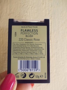 Maxfactor Flawless Perfection Blush Classic rose (2)