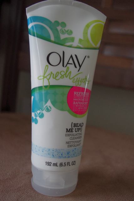 Olay+Fresh+Effects+Bead+Me+Up+Exfoliating+Cleanser+Review