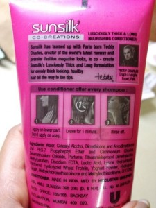 Sunsilk Co-Creations Lusciously Thick and Long Conditioner (3)