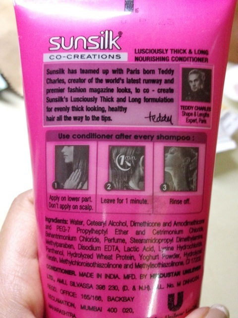Sunsilk Co-Creations Lusciously Thick and Long Conditioner  (3)
