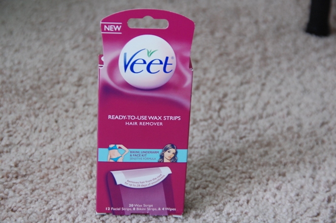 Veet+Ready+To+Use+Wax+Strips+for+Bikini+Underarm+and+Face+Review