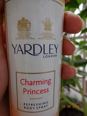Yardley Charming Princess Refreshing Body Spray 2